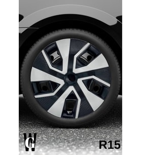 Alfa Romeo Brera 15 İnç Jant Kapağı (4 ADET) Siyah Gri C113