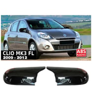 Renault Clio Mk3 Makyajlı Kasa Batman Yarasa Ayna Kapağı Piona Black ABS 2009-2012