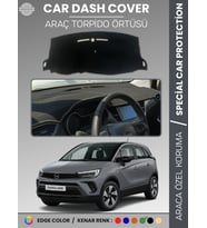 OPEL CROSSLAND (2020+) Torpido Örtüsü Ön Göğüs Halı Torpido Koruma Birebir Uyum Kaymaz Özel Kesim