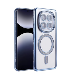 Xiaomi Redmi Note 14 Pro 5g Joke Simli Magneticsafe Kılıf - Mavi