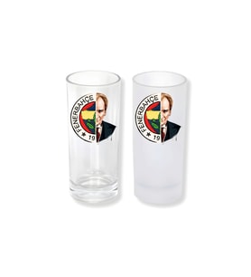 Ghostbastır Design Fenerbahçe Atatürk Buzlu / Buzsuz Seçenekli Rakı Bardağı – 1 Adet Şık Sunum Bardağı 091