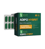 Adipo Extreme Plus Hybrıt Fat Burner Stress Support 30 Kapsül (Silver)