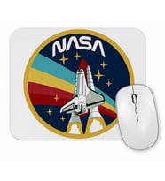 Nasa Rocket Logo Mouse Pad