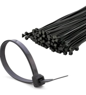 Siyah Kablo Bağı 4,5X250