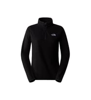 The North Face W 100 Glacier 1/4 Zip Kadın Polar Sweatshirts NF0A855M4H01 Siyah