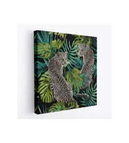 Leoparlar  Dekoratif Kanvas Tablo-5813