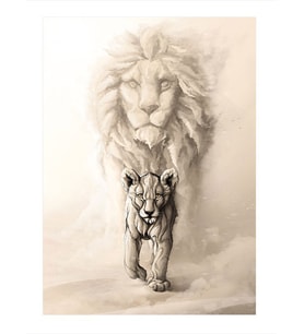 Aslan Art Mdf Poster