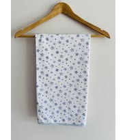 Mothercare Bebek Battaniyesi %100 Pamuk Penye Pike Mavi Yıldız 70x100 cm