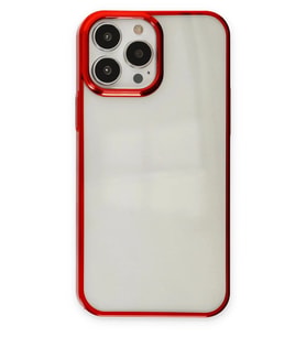 Durukar® iPhone 14 Pro Kılıf Element Silikon - Kırmızı