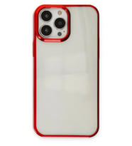 Durukar® iPhone 14 Pro Kılıf Element Silikon - Kırmızı