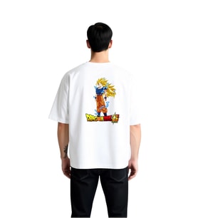Erkek Oversize Tişört Anime Karakteri Baskılı Grafik Desenli Rahat Kesim Günlük Giyim Modern Şık