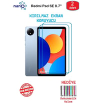 Redmi Pad SE 8.7" İçin Nano Ekran Koruyucu 9h Esnek 2 ADET