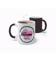 BK Gift Kişiye Özel Canım Annem Tasarımlı Sihirli Kupa Bardak-10 (Beyaz)
