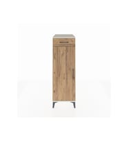 Kronos Dolap 2 Raflı Tek Çekmeceli Tek Kapaklı 44x59x134 Aytaşı-Çam