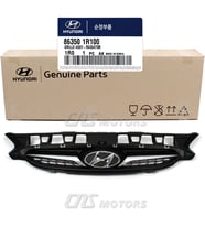 Hyundai Accent Blue Ön Panjur Nikelaj Bandlı 2010- (Oem No:  863501R100)