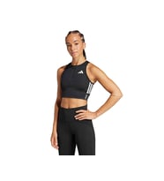 Adidas Adizero Crop W Kadın Koşu Crop Üst JN7162 Siyah