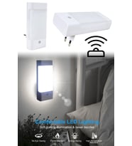 Otomatik Sensörlü 13cm Beyaz LED Gece Lambası, Şık ve Enerji Tasarruflu (Krem)