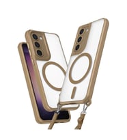 Galaxy S23 Plus Kılıf Enka Magsafe Silikon Kılıf - Desert