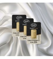 3 ADET 2.5 GR 24 AYAR İAR GRAM ALTIN