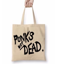 Punks Not Dead Bez Çanta Uzun Saplı