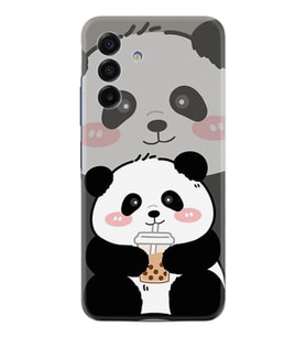 Samsung Galaxy A17 Kılıf Boutique Baskılı Resimli Milkshake Panda Pcode -058