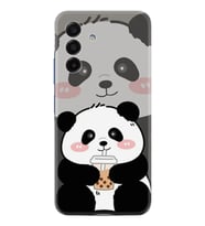 Samsung Galaxy A17 Kılıf Boutique Baskılı Resimli Milkshake Panda Pcode -058
