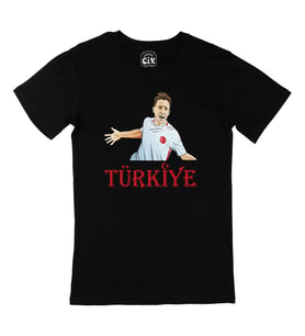 Türkiye Milli Takım Siyah Tişört