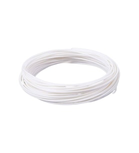 PLA 10 metre Beyaz Filament 1.75 mm 3D Kalem ve 3D Yazıcılar için Uygundur