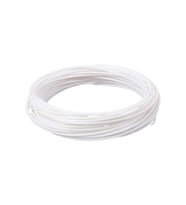 PLA 10 metre Beyaz Filament 1.75 mm 3D Kalem ve 3D Yazıcılar için Uygundur