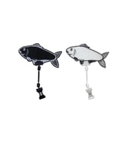 Mini Mandallı Fiyatlık Balık 50 mm - Şeffaf (Pakette 5 Adet)