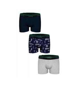 John Frank Üçlü Retrosport Erkek Boxer