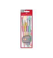 Fırça Seti 4'lü Paket 4-8-10-12 Numara Faber Castell Fırça Seti 4'lü Paket Pastel Seri
