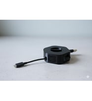 Kablo Makarası  Kablo Toplayıcı  Şarj Kablo Makarası  Taşınabilir Kablo Düzenleyici  Telefon Kablosu Sarma Mekanizması  Dayanıklı 3D Baskı  Kırmızı  KLC Tasarım (Siyah)