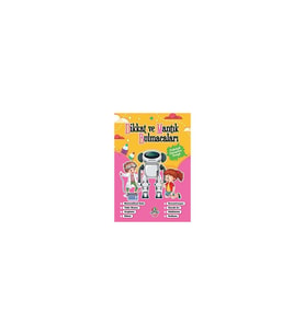Dikkat ve Mantık Bulmacaları - Pembe Kitap