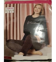 Sude Kadın Kışlık Kadife Pijama Takımı K200/810 - 1 Adet (Siyah)