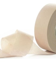 Jütburada Krem Kurdale Şerit (Nonwoven Tela Kumaş 2.5 cm) 220 Metre