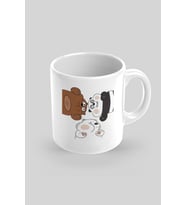Panda Baskılı Kupa Bardak