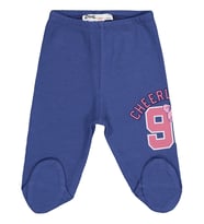 Civil Baby  96 Baskılı 1-9 Ay Tek Alt Bebe - Mavi 1-3 Ay (İndigo)