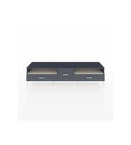 Hyperion TV Ünitesi 2 Raflı 3 Çekmeceli  220x44x51 Antrasit-Aytaşı/Antrasit