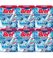 Bref Power Aktiv Klozet Bloğu Okyanus Kokulu  (6 Lı Set) (6PK*1)