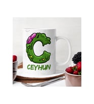 Kişiye Özel Dinazor Resimli ve İsimli Kupa Bardak - Kahve Mug Hediyelik