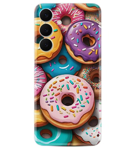 Samsung Galaxy S25 FE Kılıf Boutique Baskılı Resimli Donut Pcode -031