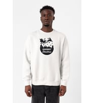 Merry Christmas Sleigh Beyaz Erkek 2ip Sweatshirt