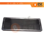 Mercedes W202 W203 W208 W209 W210 W211 W215 W219 W220 W140 için Sunroof Tavan Panjur Izgarası Siyah