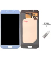 Samsung Galaxy J5 PRO - SM-J530F Uyumlu Lcd Ekran Dokunmatik Servis Lcd MAVİ + B-7000