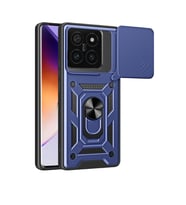 Mi 14T Kılıf Pars Lens Yüzüklü - Lacivert