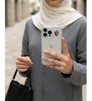 Dolar Sembolu Pembe Rengi Telefon Sticker – 3D Metal Tasarım, Arka Süs A300150