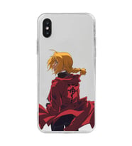 Iphone XSMAX Uyumlu Edward Elric Tasarımlı Şeffaf Telefon Kılıfı
