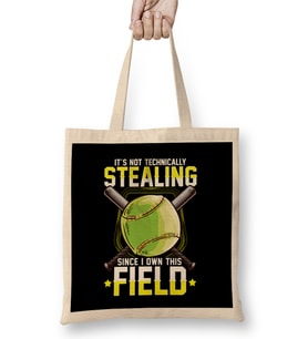 It's Not Stealing Since I Own This Field Softball Bez Çanta Uzun Saplı