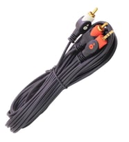 Powermaster 2RCA 3.5Mm Stereo Erkek Kablo 5 Metre Renkli Rca Kablo Aux Kablo Ses Kablosu